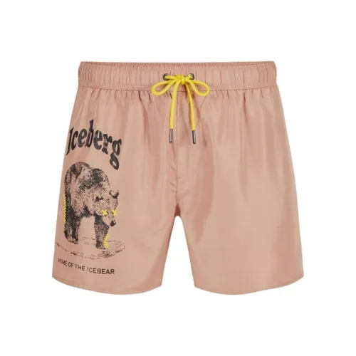 Айсберг SS25 Пляжные шорты Мужские Розовые