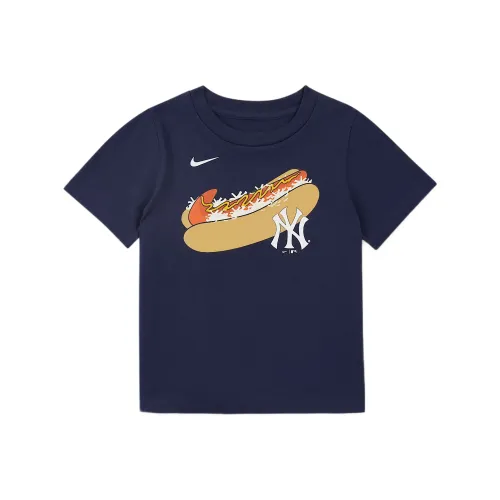 nike x MLB Нью-Йорк Янкис T-рубашка SS25 Темно-синий Infant и Toddler