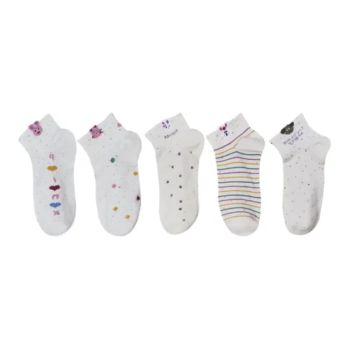 Mulong Family Низкие носки Женские упаковка из 5 пар
