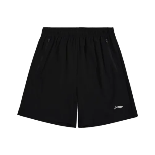 LINING Черные Унисекс Повседневные шорты