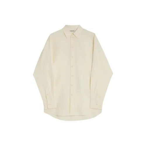 Phoebe Philo Светло-желтые Женские Рубашки