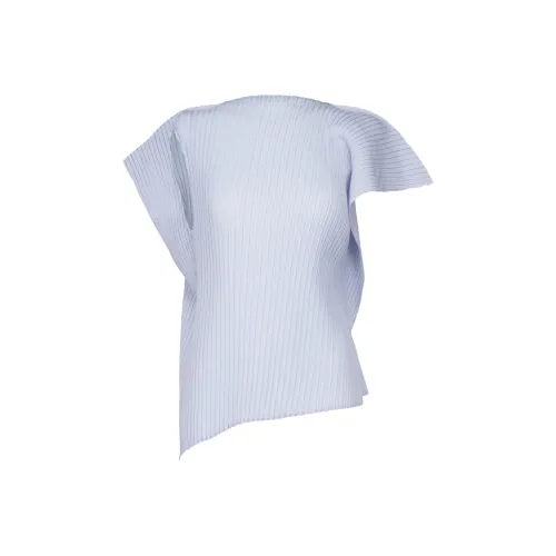 ISSEY MIYAKE T-рубашка Женская Черный Nigella Синий