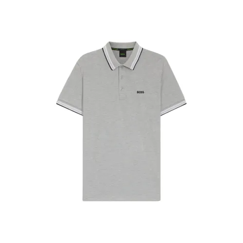 Hugo Boss Поло Мужское Серое