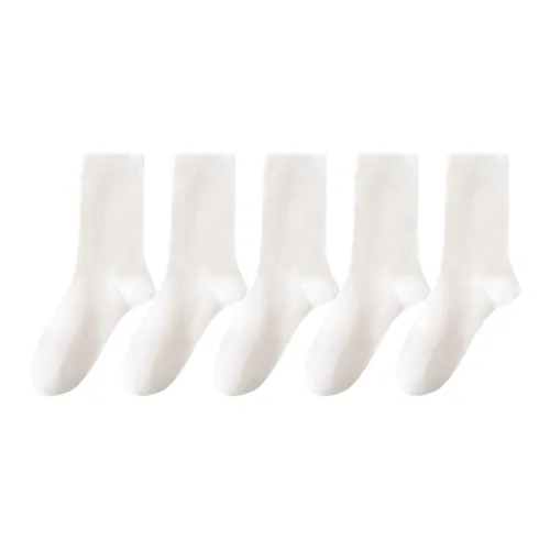 MIANWUQI Носки Crew Женские упаковка из 5 пар