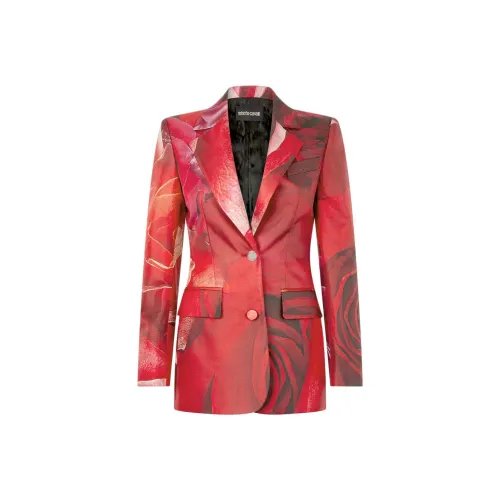 Roberto Cavalli Бизнес-костюм женский красный