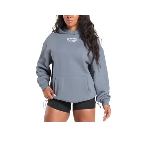 GYMSHARK Свитшот Женский Синий