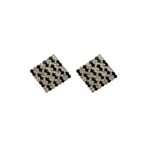 SHUANGSHENGLIAN Copper Stud Earrings Women's SHUANGSHENGLIAN Медные серьги-гвоздики для женщин