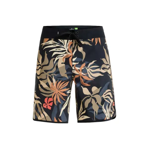 Quiksilver Черные Мужские Повседневные Шорты