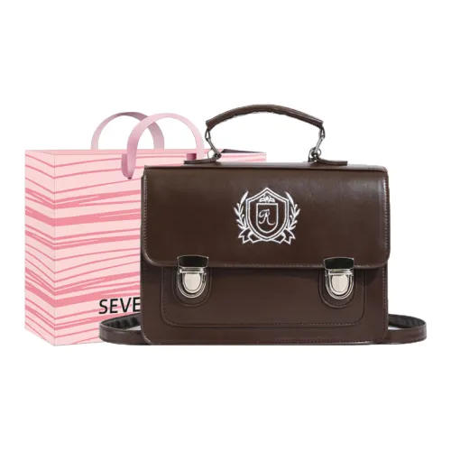 SEVENMOONS ПУ (полиуретан) Рюкзак Стандартный Женский Черный Розовый Кофейный