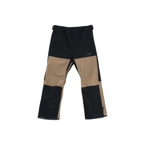 Volcom Лыжные брюки Мужские Черные Коричневые