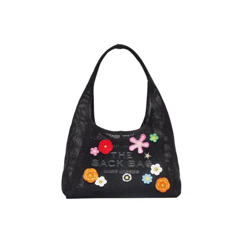 MARC JACOBS Ткань Сумка Сумка через плечо Средняя Женская Черная