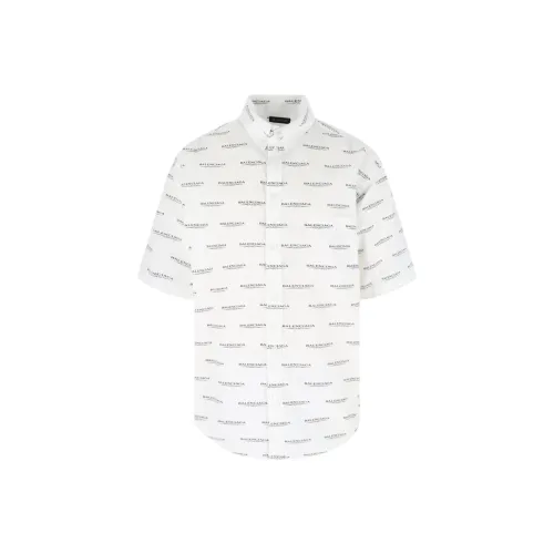 Balenciaga Белые Мужские Рубашки