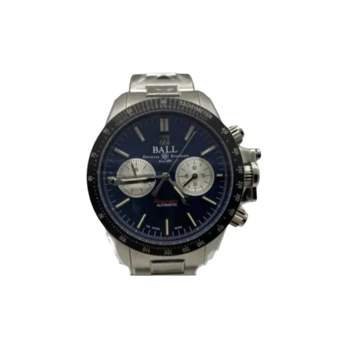 Шар Автоматический Механический Механизм Унисекс Часы 42 мм Синий Циферблат Корпус из Нержавеющей Стали Ремешок из Нержавеющей Стали