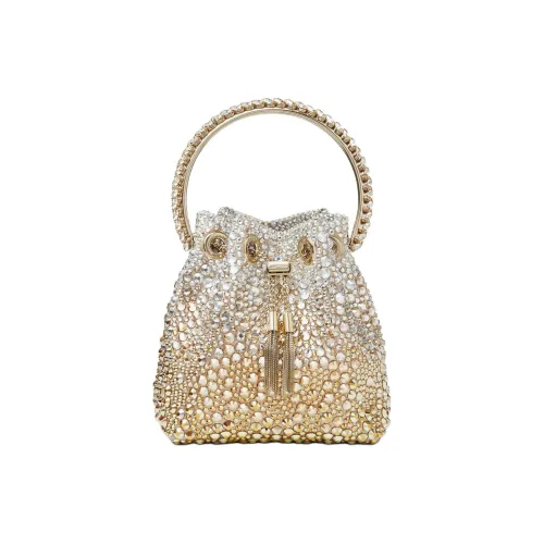 Jimmy Choo Satin Bag Women's Gold
