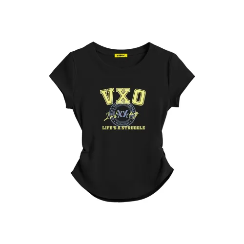 VXOXV Женские футболки с коротким рукавом