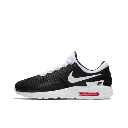Nike Air Max ZERO Low Топ Повседневная обувь Мужская Черная