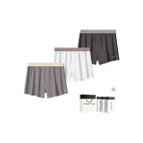 Устрица Дышащий Антибактериальный [Дымчатый фиолетовый + Морозно-белый + Серый] 3 шт Подарочная коробка Набор