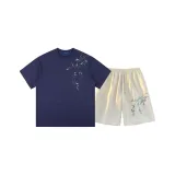 Темно-синий + Абрикос [Комплекты одежды]