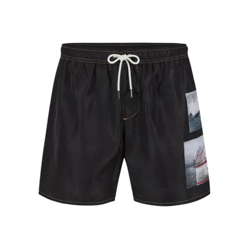 Айсберг SS25 Пляжные шорты Мужские Черные