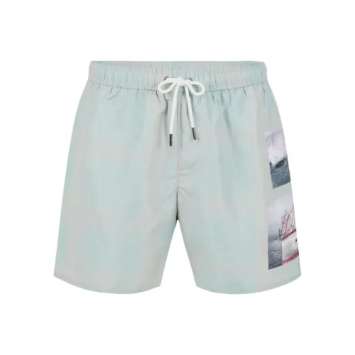 Айсберг SS25 Пляжные шорты Мужские Зеленые