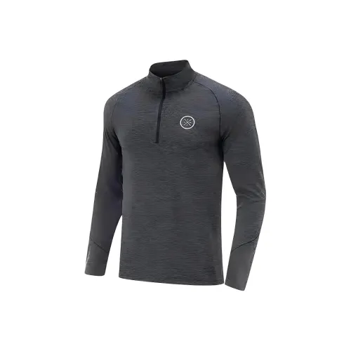 LINING Трикотаж Мужской Черный Смешанный цвет Фотиния