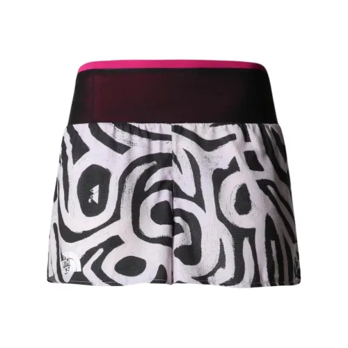 The North Face Повседневные шорты Женские Черный Фиолетовый