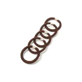 Набор из 5 предметов темного кофейного цвета