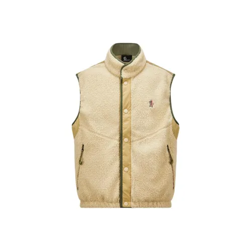 Moncler Grenoble Series Жилет Мужской Песочно-бежевый