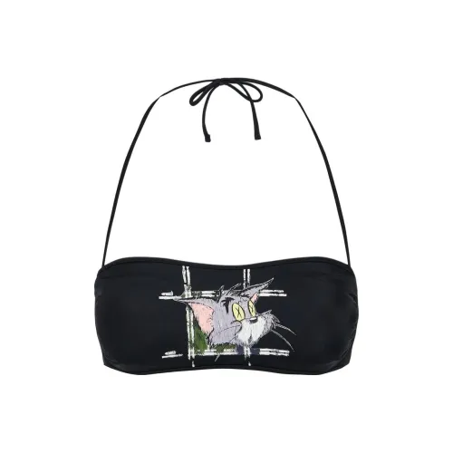 Цвет айсберга Черный Женские бикини