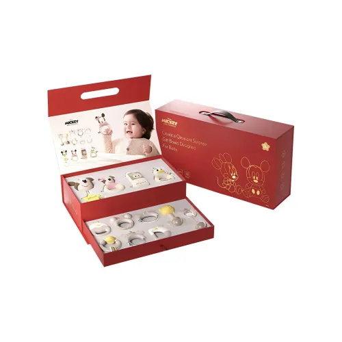 Disney Double Layer Успокаивающий Зубной Брелок для Малыша Развивающие Игрушки