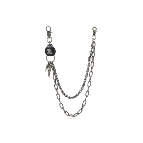 ALIEN BANG Сплав + ПУ (полиуретан) Штаны Цепи Унисекс