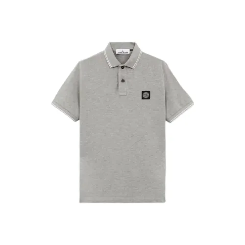 STONE ISLAND Серый Детское Поло