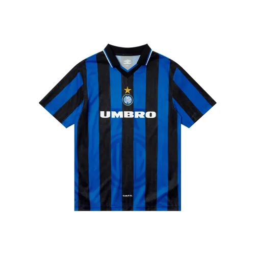 Umbro совместный бренд National Бежевый Синий Унисекс Футбольные Джерси