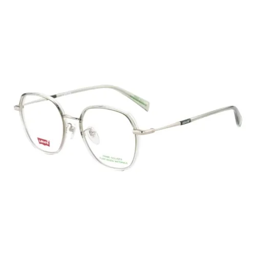 Levi's Металл TR Памятный пластик Нерегулярная форма Оправы для очков Унисекс Градиентный зеленый