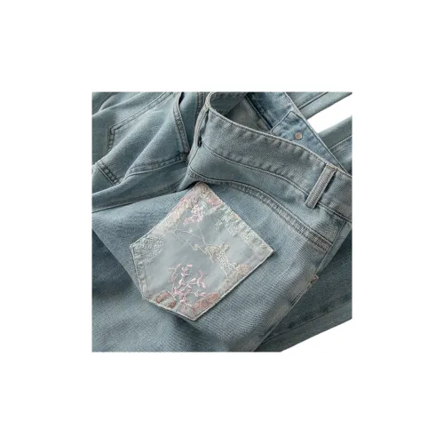 Cypress House Джинсы Женские Светло-Синий