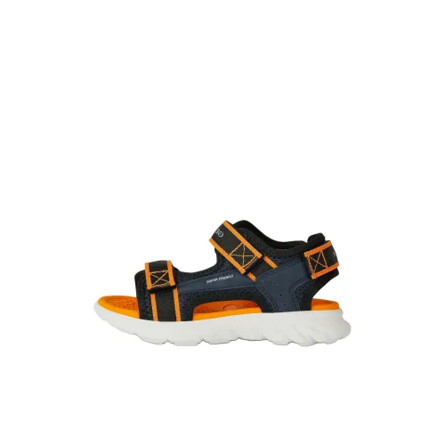 GEOX Sandal Airadyum Детские сандалии Низкий верх Черный Оранжевый Kids