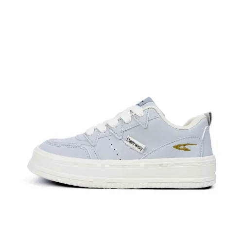 DEERWAY Износостойкий Легкий Дышащий и Противоскользящий. Низкий Топ Casual Женский Синий