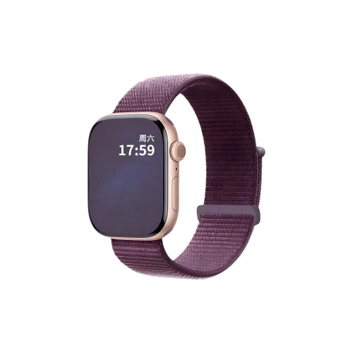 KVZUVUU Ремешок Apple Совместимость Нейлон Материал Compatibility Apple Watch Серия 10 11 9 8 7 SE Ultra 2