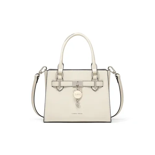 CinvaiKrose Сумка через плечо из синтетической кожи маленькая сумка для женщин цвет экрю черный