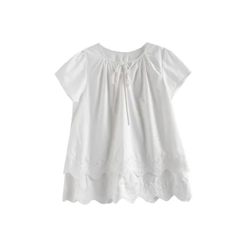 SLEEP AT 11 Белая Женская Футболка