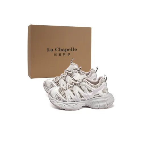 La Chapelle Slip-resistant Abrasion-resistant Breathable Lightweight Увеличивающие высоту Низкие кеды с толстой подошвой