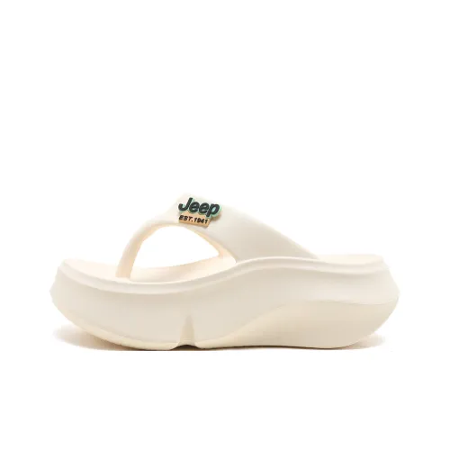 JEEP Шлепанцы Белые Женские