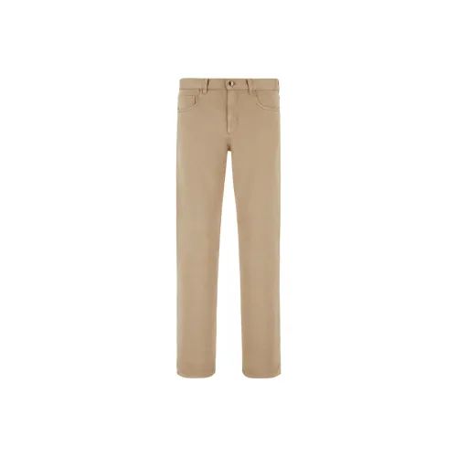 CANALI Повседневные брюки Мужские Коричневые