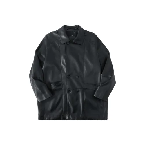 Pin Li Черные Мужские Куртки