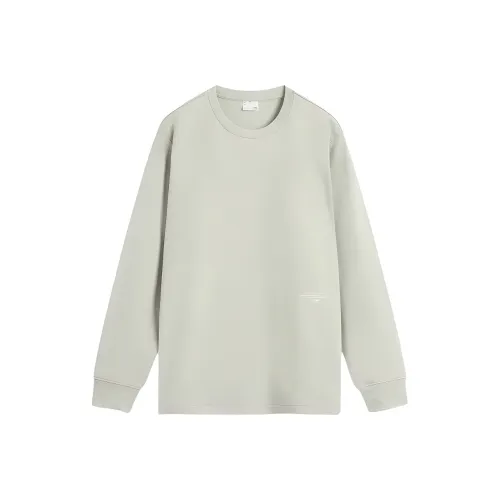 LINING Sports Trend Series T-Shirt Мужской Пыльно-Серый Зеленый