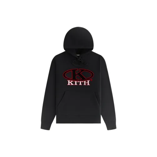 KITH Ellipse Логотип Simple Love II Толстовка Толстовка Женские Черный
