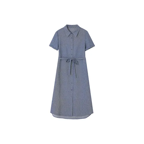 LUYOUYE Короткий рукав Платье Женское