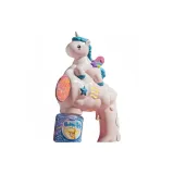 [Haze Синий] Единорог Пузырьки Стиральная машина