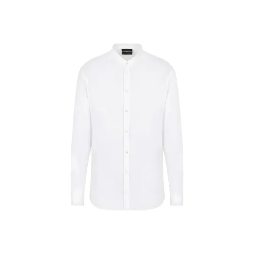 EMPORIO ARMANI Белые Мужские Рубашки
