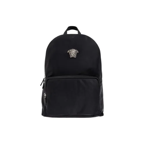 VERSACE La Medusa Полиамид Рюкзак Стандартный Мужской Черный